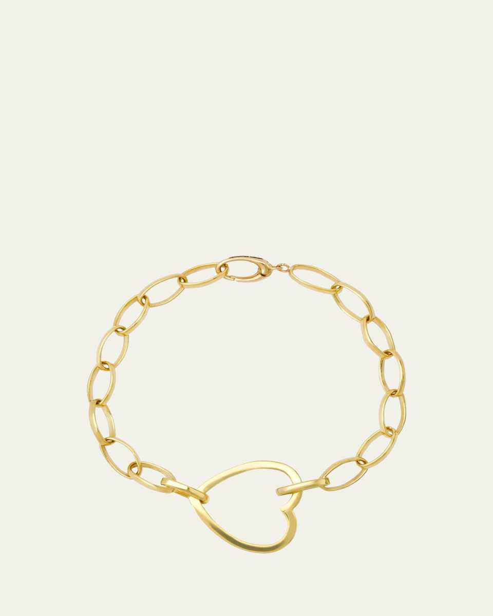 Medium Edith Open Heart Bracelet